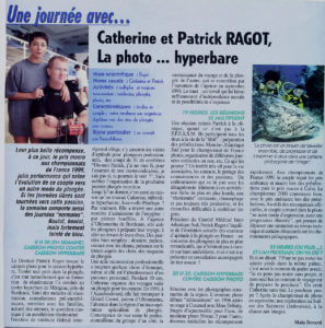 Catherine et Patrick RAGOT La photo Hyperbare